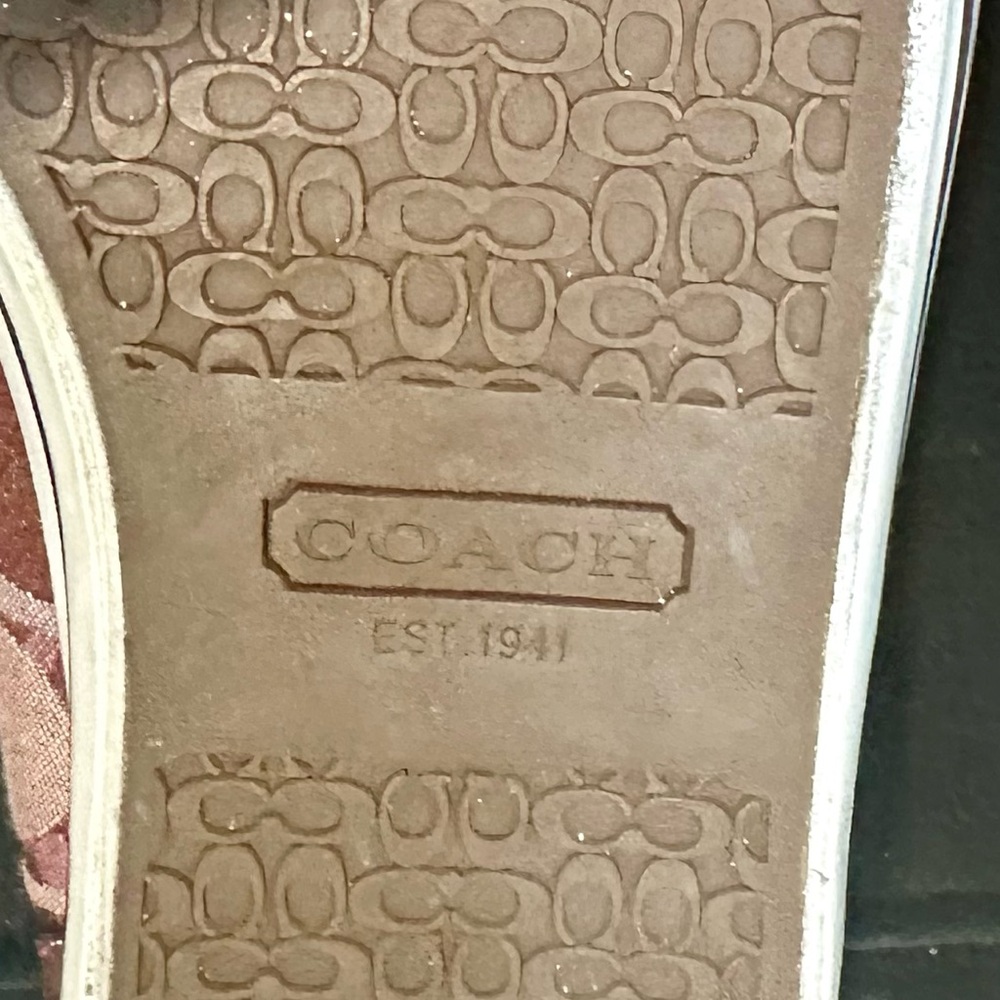 Vintage Classic Coach sneakers EUC 9.5 - Picture 3 of 9